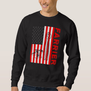 Sudadera Farrier Horseshoe Hoof Trimming Equine Shoeing 70