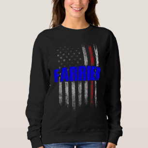 Sudadera Farrier Horseshoe Hoof Trimming Equine Shoeing 90