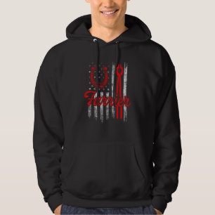 Sudadera Farrier Horseshoe Trimming Equine Shoeing _25
