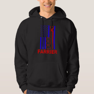 Sudadera Farrier Horseshoe Trimming Equine Shoing 1