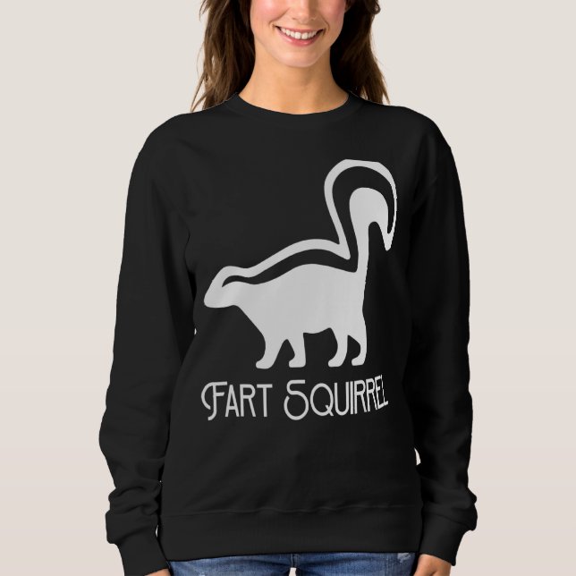 Sudadera Fart Squirrel Skunk Animal 1 (Anverso)