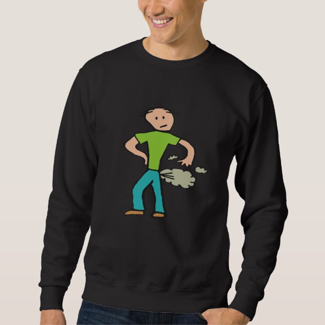 Sudadera Farting Man (Anverso)