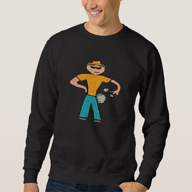 Sudadera Farting Man (Anverso)