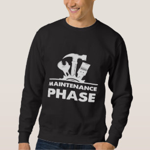 Sudadera Fase De Mantenimiento Adorable Para El Motor De Ma