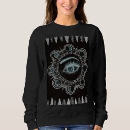 Sudadera Fases del ojo de la luna