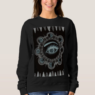 Sudadera Fases del ojo de la luna
