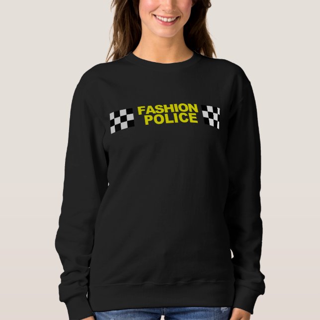 Sudadera Fashion Police   Original (Anverso)