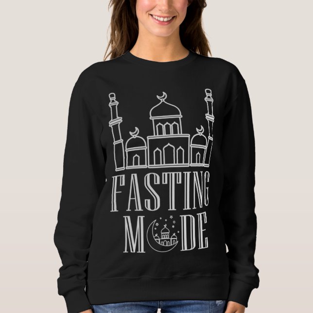 Sudadera Fasting Mode Allah Religion Mosque Ramadan Koran I (Anverso)