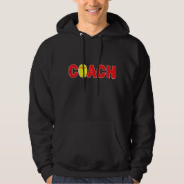 Sudadera Fastpitch Softball Coach Black Sweatshirt