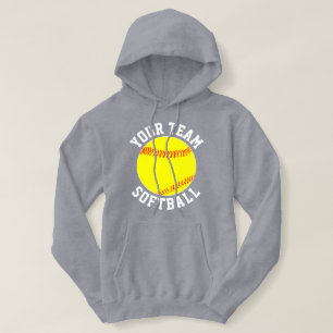 Sudadera Fastpitch Softball Personalizado nombre equipo muj