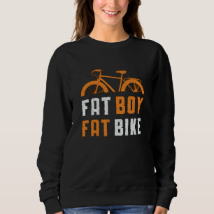 Sudadera Fat Boy Fat Bike Biker MTB Ciclismo Bicicleta Fatb