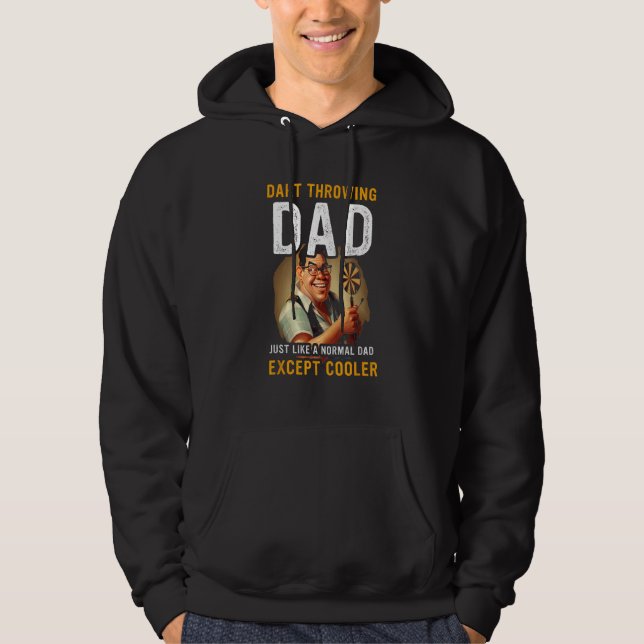 Sudadera Father Darts Dart Throwing Dad Dart Player Dart Cl (Anverso)