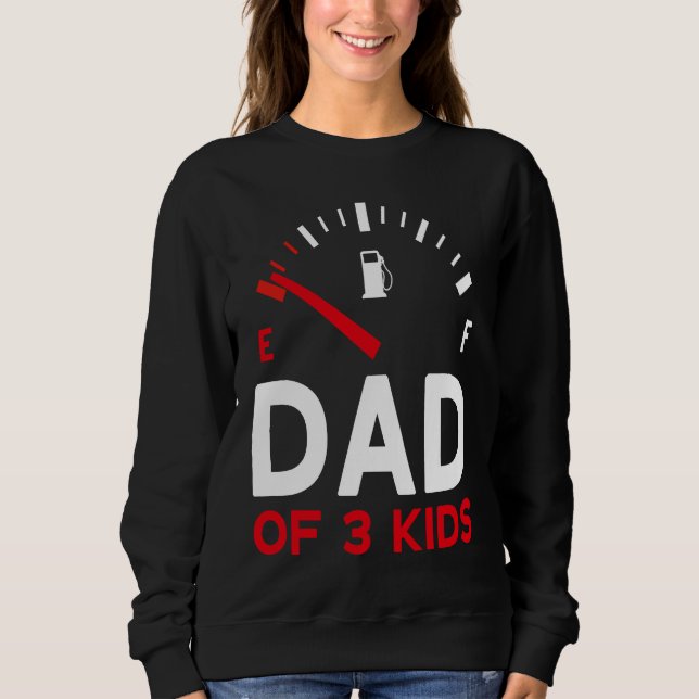 Sudadera Father of 3 children Father's Day Dad (Anverso)