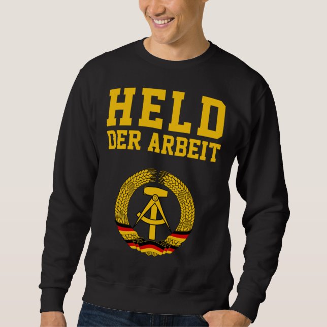 Sudadera Father s Day Men s Day Hero of Work Anhalt Moped E (Anverso)