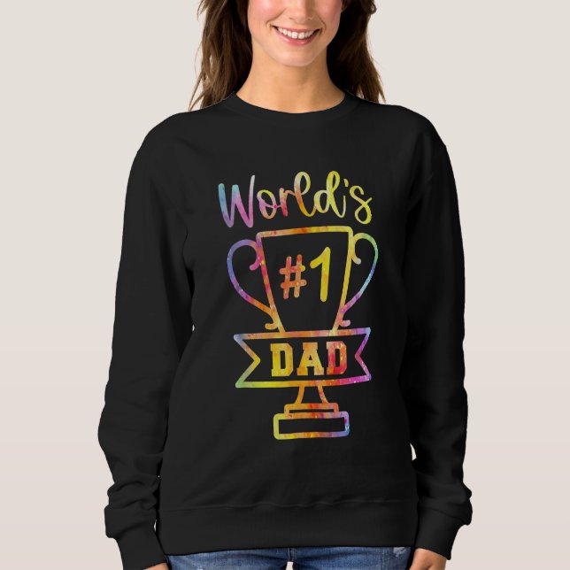 Sudadera Father s Day Number 1 Dad No 1 Father Appreciation (Anverso)