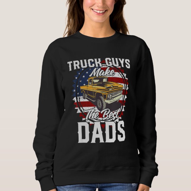 Sudadera Father s Day Truck Guy Classic Lifted Truck (Anverso)