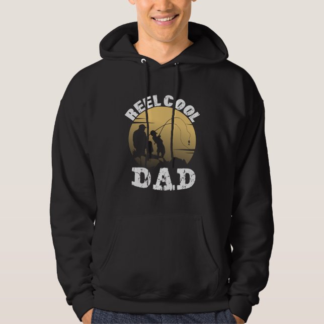 Sudadera Father Son Fishing Cool Dad Best Dad Son Fishing (Anverso)