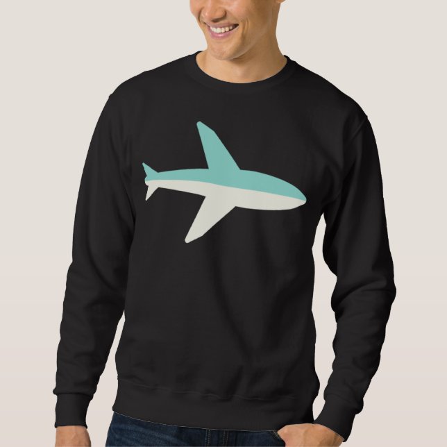 Sudadera Fathers Day Aviation Airplane Dad Flying Travel Pi (Anverso)