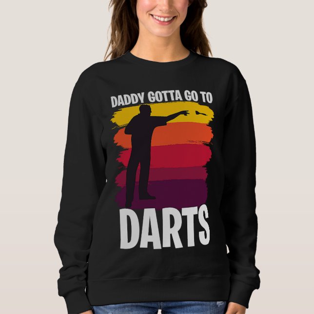 Sudadera Father's Day  Dart Playing Dad 1 (Anverso)