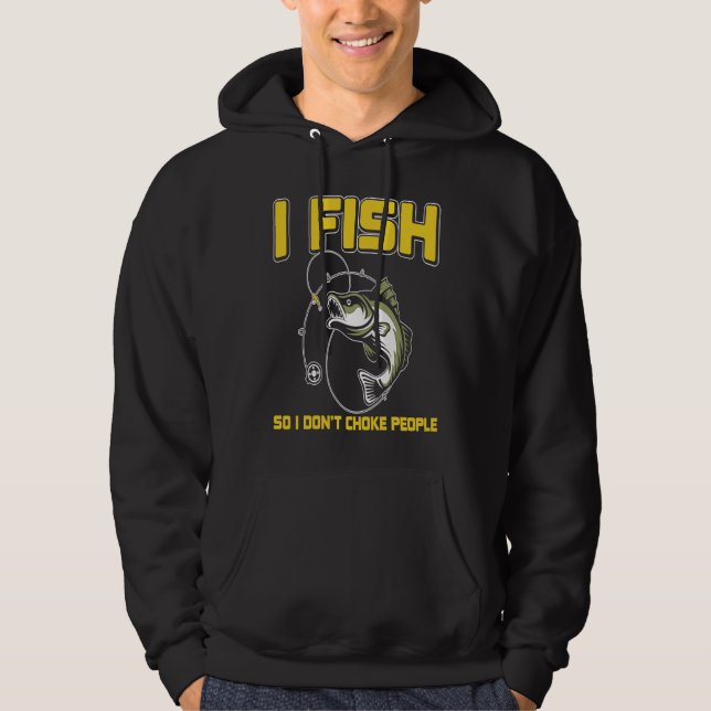 Sudadera Father's Day Fishing Fisherman I Fish Rod  1 (Anverso)