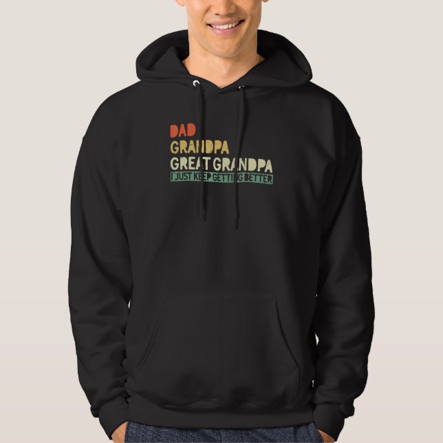 Sudadera Fathers day from Grandson toddler Dad Grandpa Grea (Anverso)