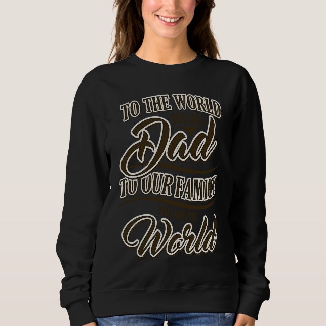 Sudadera Father's Day Happy Father's Day (Anverso)