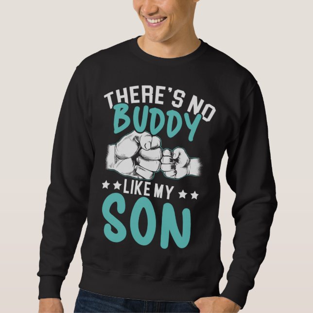 Sudadera Fathers Day Papa Best Dad Ever Fatherhood Daddy  3 (Anverso)