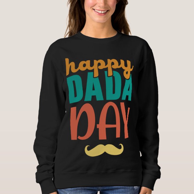 Sudadera Fathers Day Papa Best Dad Ever Fatherhood Daddy  6 (Anverso)