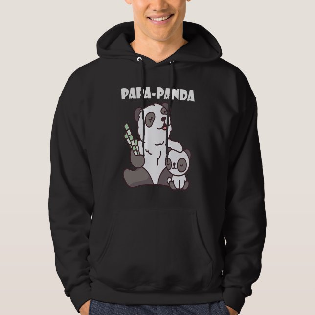 Sudadera Father's Day  Papa Panda  1 (Anverso)