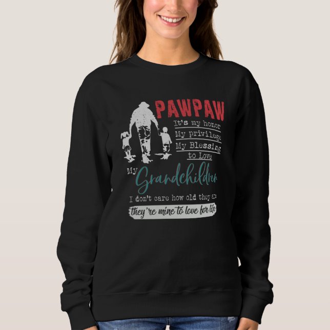 Sudadera Father's Day Pawpaw Pawpaw Grandpa (Anverso)