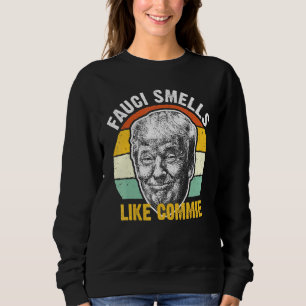 Sudadera Fauci Huele A Humor Político Commiso Chiste