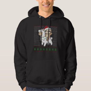 Sudadera Fauler Lama Navidades Navidades feos animales
