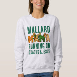 Sudadera Faux Rhinestone MALLARD MAMA