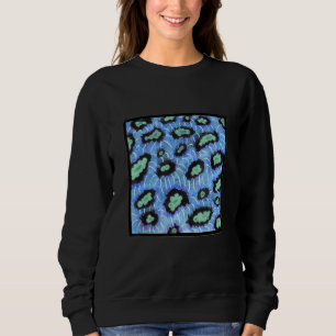 Sudadera Favia Coral Blue Saltwater Reef Aquarium Tropical