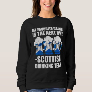Sudadera favorito es equipo escocés Scottish Escocia bebien