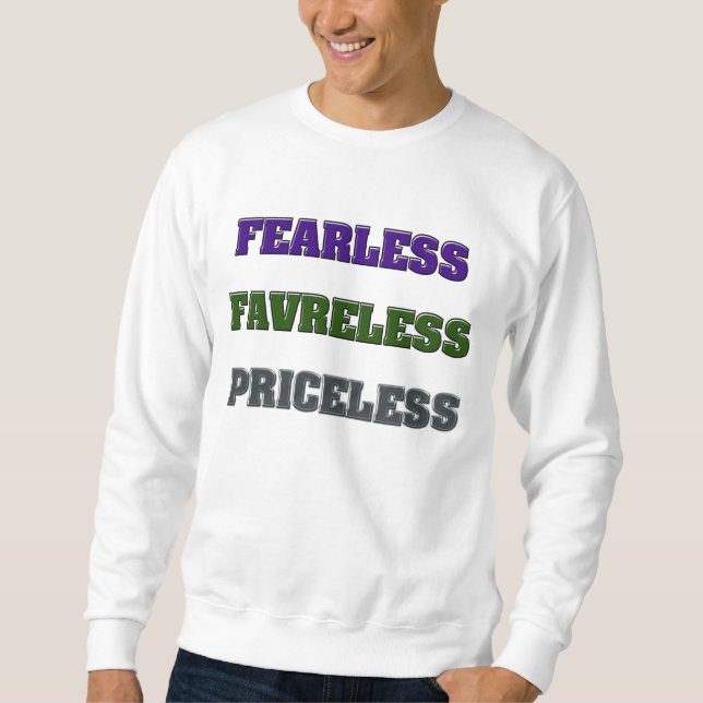 SUDADERA FAVRELESS AUDAZ INESTIMABLE (Anverso)