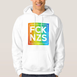 Sudadera FCK NZS Regenbogen Cutout
