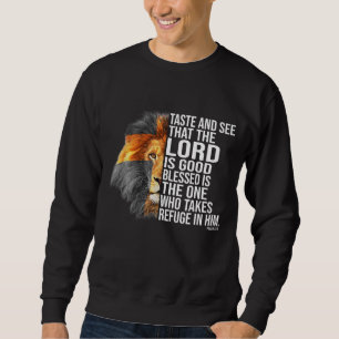 Sudadera Fe en Dios - Salmo de la Biblia Cristiana