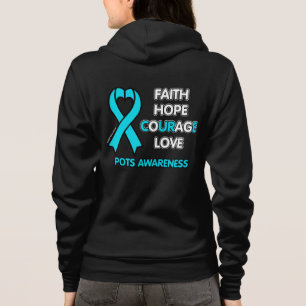 Sudadera FE ESPERANZA VALOR AMOR... Disautonomía Hoodie