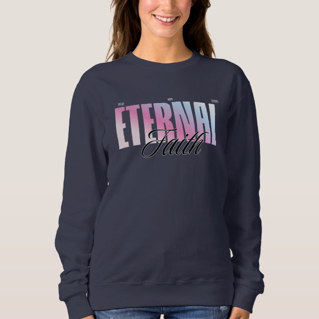 Sudadera Fe Eterna (Anverso)