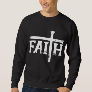 Sudadera fe para hombres mujeres, cristianos, nalgas de cru