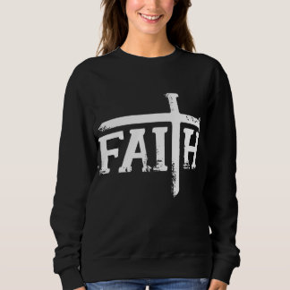 Sudadera fe para hombres mujeres, cristianos, nalgas de cru