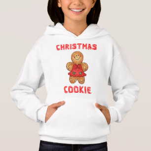 Sudadera Fea de Navidad para Niña con Galletas de