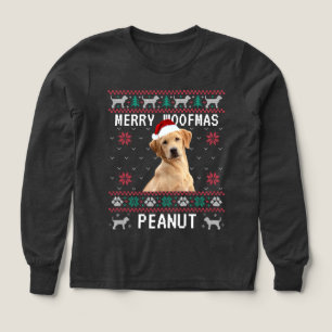 Sudadera fea de Navidad personalizada para perro c