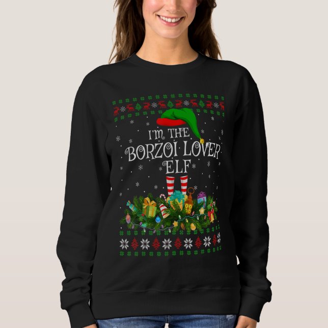 Sudadera Fea familia coincidente Yo soy los Navidades del e (Anverso)