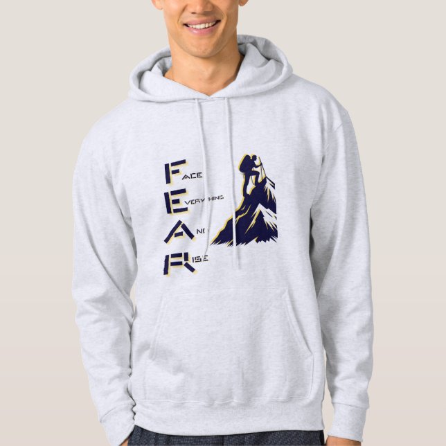 Sudadera FEAR (Face Everything And Rise) Hoodie (Anverso)