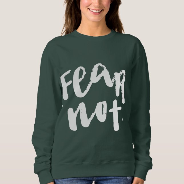 Sudadera Fear not (Anverso)