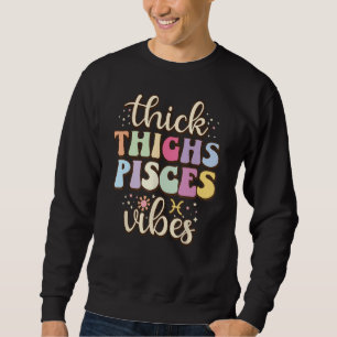 Sudadera Febrero marzo cumpleaños astrología groovy Pisces
