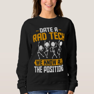 Sudadera Fecha A Rad Tech Radiogra Tecnólogo Radiológico