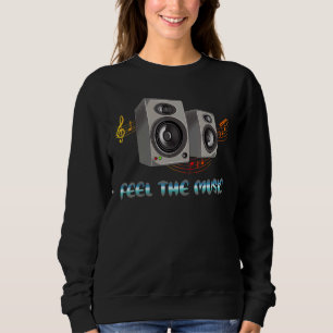 Sudadera Feed The Music Loudaltavoz Speaker Music Notes